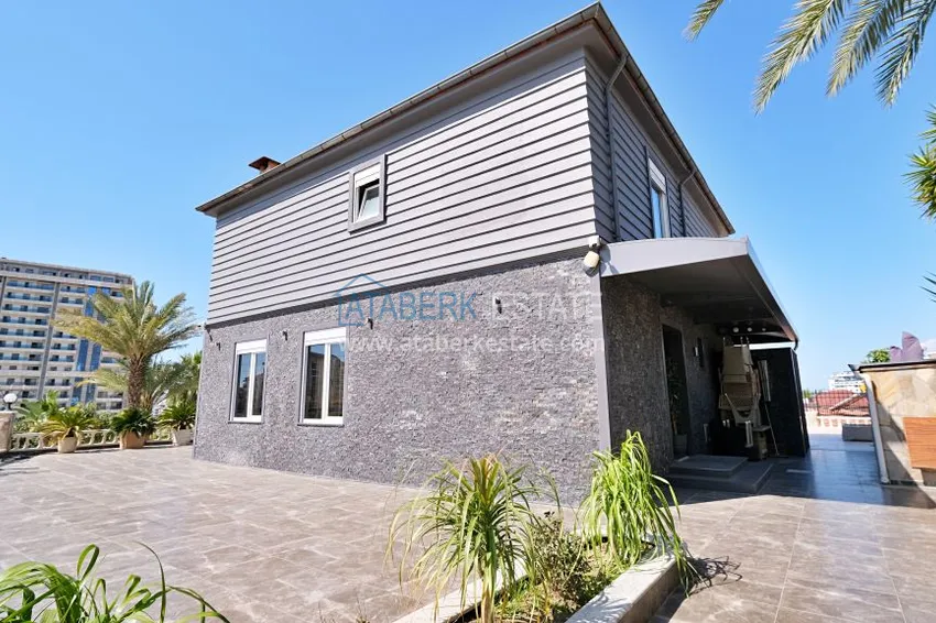 Dwupiętrowa wolnostojąca willa w kompleksie domków letniskowych — Alanya, dzielnica Mahmutlar 16 