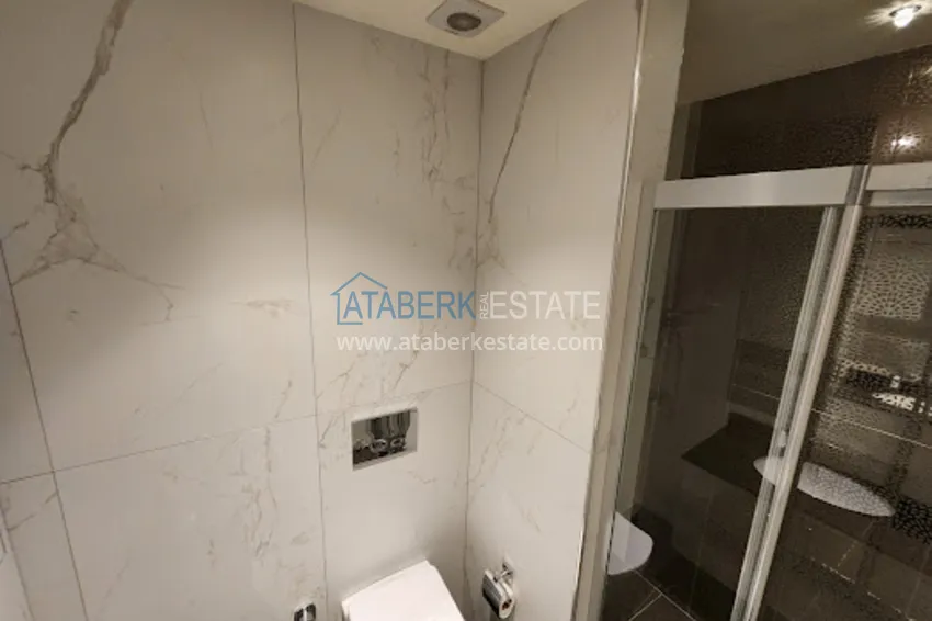 Kupuj  Umeblowany dwupoziomowy penthouse zaledwie 200 metrów od plaży Cleopatra - Centrum Alanya 11 