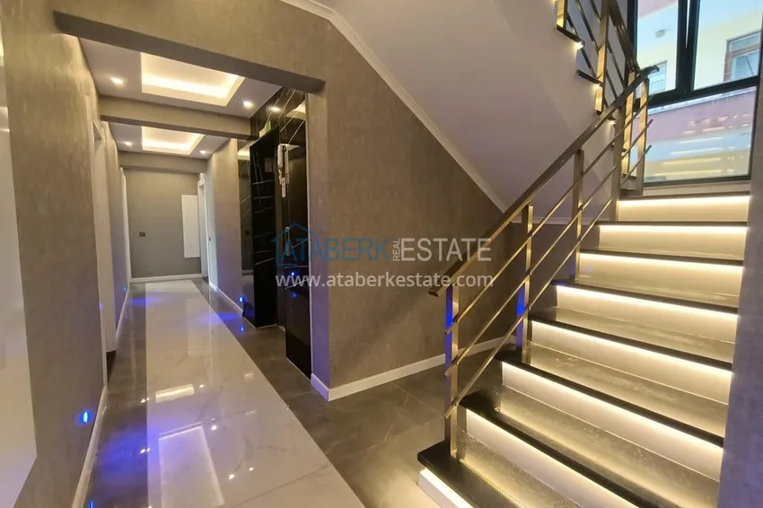 Gorąca oferta! Apartament pod klucz 1+1 blisko morza w centrum Alanyi  14 