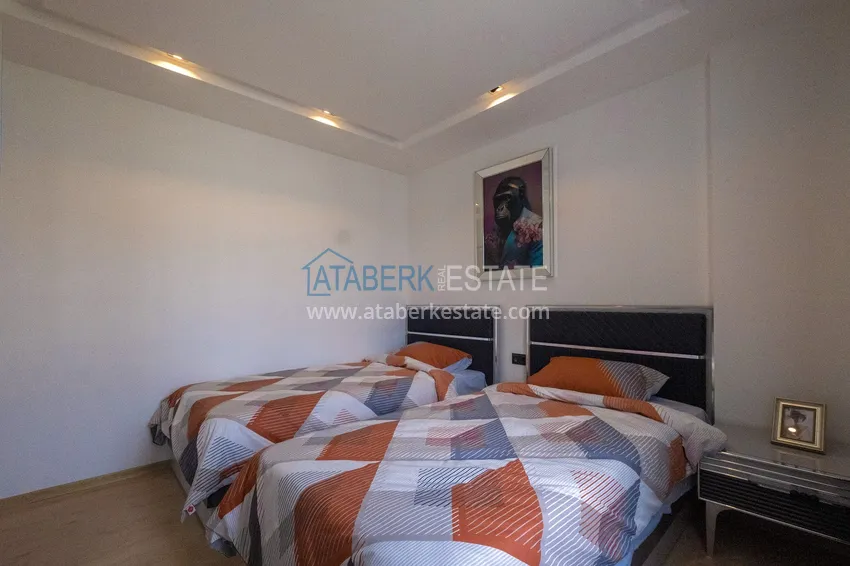 Kupuj  Apartament 2+1 z meblami i widokiem na morze w Alanyi, dzielnica Kargicak - nadaje się do obywatelstwa 11 