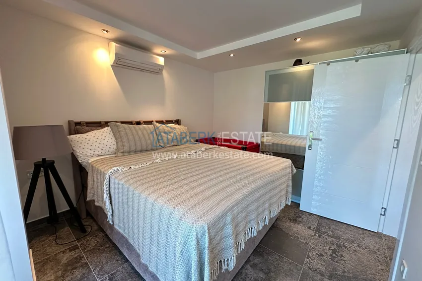 Kupuj  Jednopokojowy apartament z meblami, 80 m², odpowiedni na zezwolenie na pobyt — Alanya, Cikcilli 11 