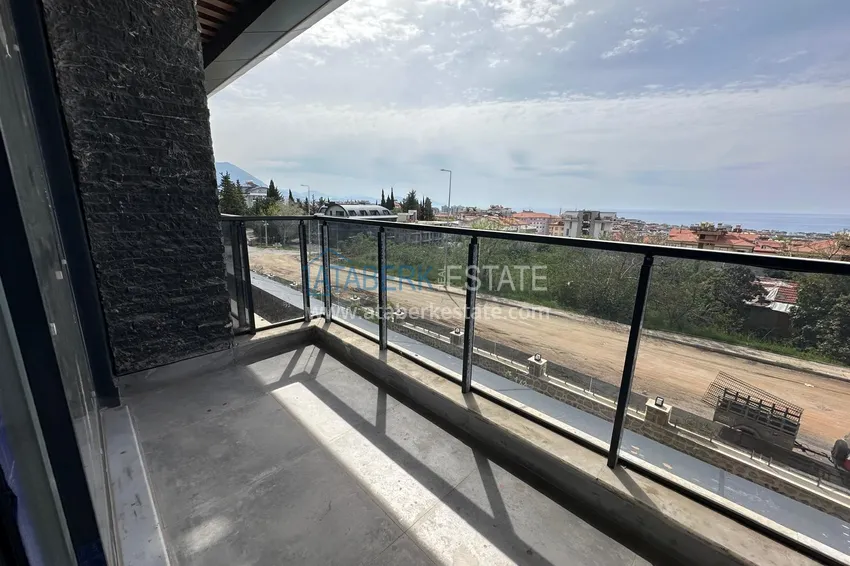 Kupuj  Penthouse 1+1 z pięknym wykończeniem w elitarnym kompleksie — centrum Alanyi, dzielnica Buyuk Hasbahce  11 