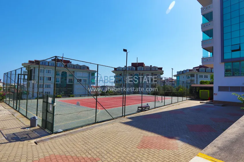 Dwupoziomowy penthouse 3+1 z otwartymi widokami w prestiżowym kompleksie Cikcilli — odpowiedni do uzyskania zezwolenia na pobyt 11 