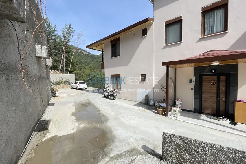 Prywatna willa 10+2 z ogrodem z awokado i panoramicznym widokiem w Tepe, Alanya - odpowiednia na zezwolenie na pobyt i obywatelstwo 11 