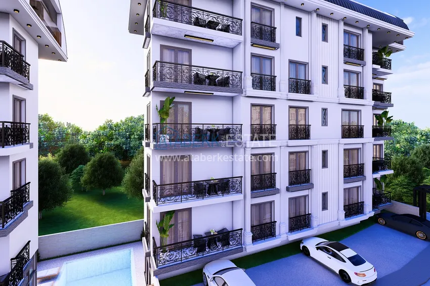 Nowy projekt w centrum Alanyi - plaża Kleopatra. Płynny składnik aktywów inwestycyjnych z perspektywą wzrostu wartości 12 
