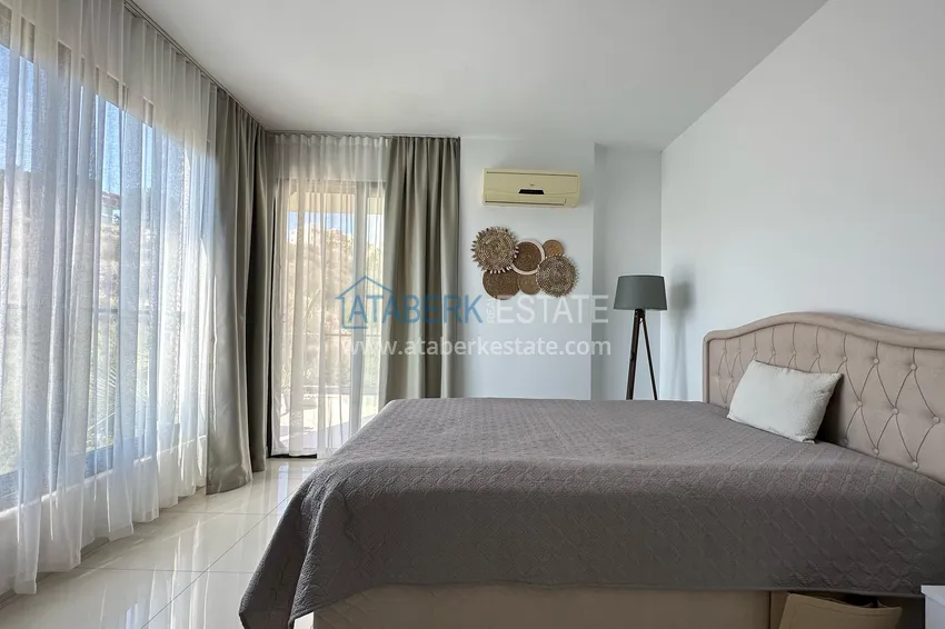 Kupuj  Mieszkanie liniowe 3+1 z meblami w elitarnej rezydencji — Alanya, dzielnica Kestel  16 