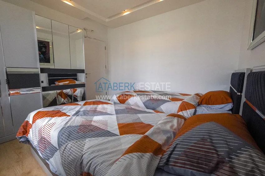 Kupuj  Apartament 2+1 z meblami i widokiem na morze w Alanyi, dzielnica Kargicak - nadaje się do obywatelstwa 12 