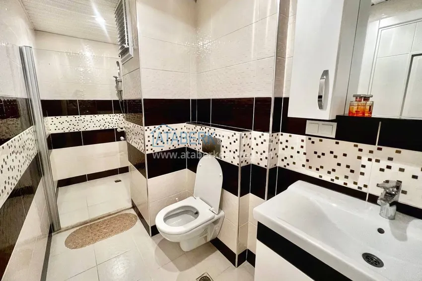 Kupuj Apartament 2+1 w Alanya, dzielnica Cikcilli w komfortowym kompleksie 12 