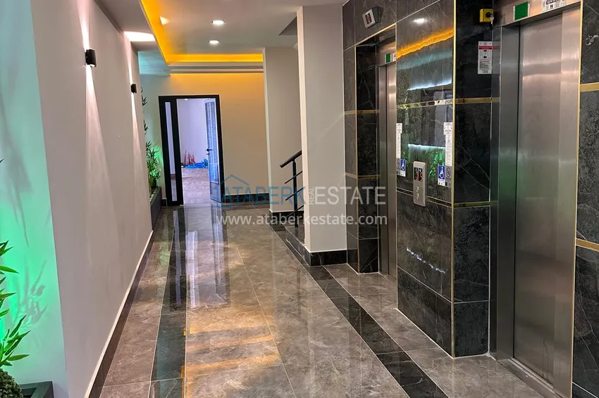 Przestronny dwupoziomowy penthouse z panoramicznym widokiem na góry — Alanya, Górna Oba 13 