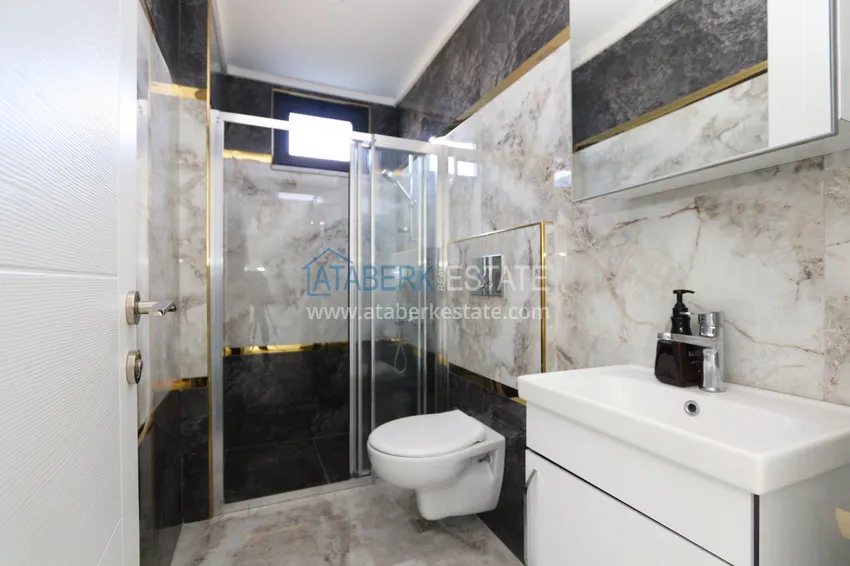 Kupuj  Apartament 2+1 w nowym osiedlu mieszkalnym z prywatną plażą. Powiat Kargicak, Alanya 13 