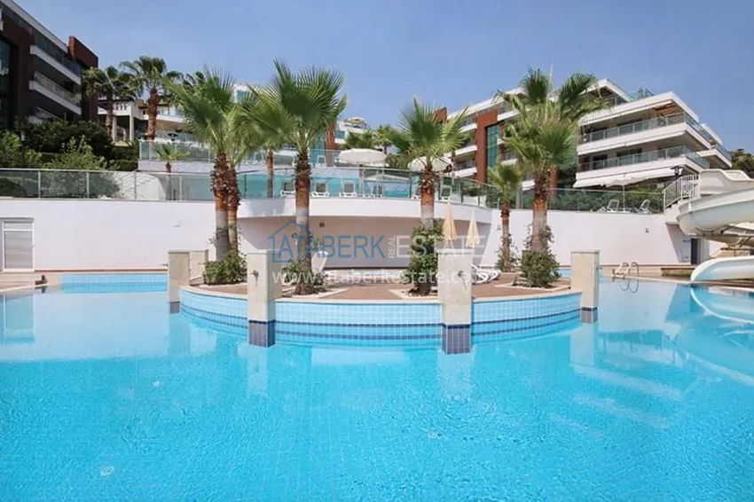 Jednopokojowy apartament z meblami, 80 m², odpowiedni na zezwolenie na pobyt — Alanya, Cikcilli 13 
