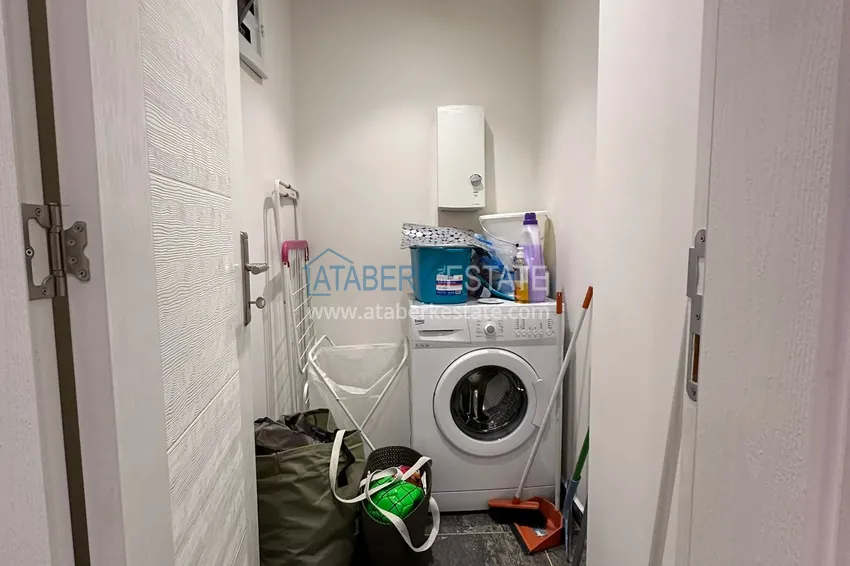 Kupuj  Jednopokojowy apartament z meblami, 80 m², odpowiedni na zezwolenie na pobyt — Alanya, Cikcilli 13 
