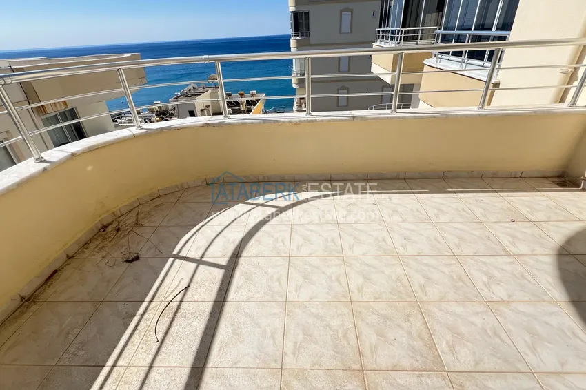 Kupuj  Trzypokojowy penthouse z widokiem na morze i góry — Tosmur, pierwsza linia brzegowa 13 