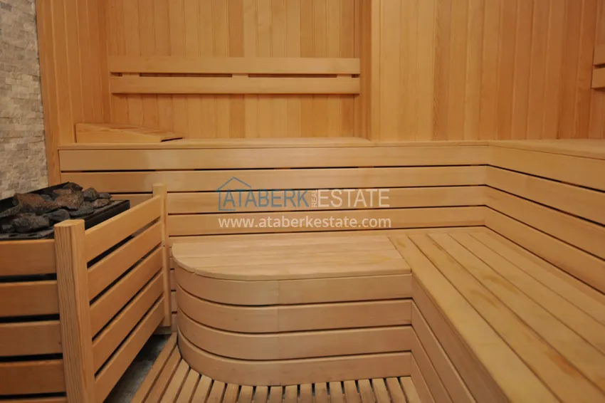 Apartament 1+1 w centrum Alanyi z pięknym wykończeniem - plaża Keykubat  14 