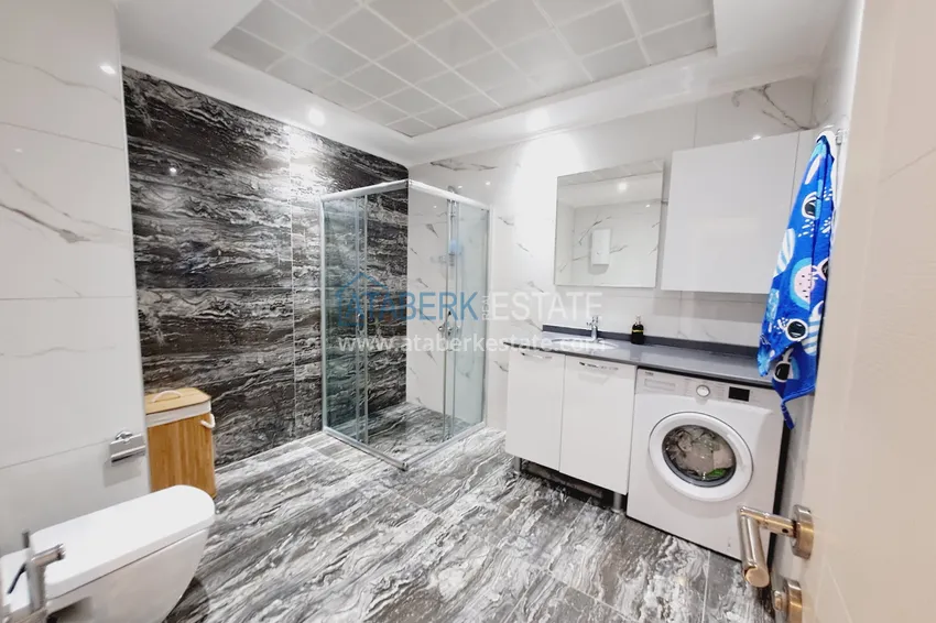 Kupuj  Apartament dwupoziomowy 2+1 z ogrzewanymi podłogami i meblami — od właściciela, Kargicak 15 