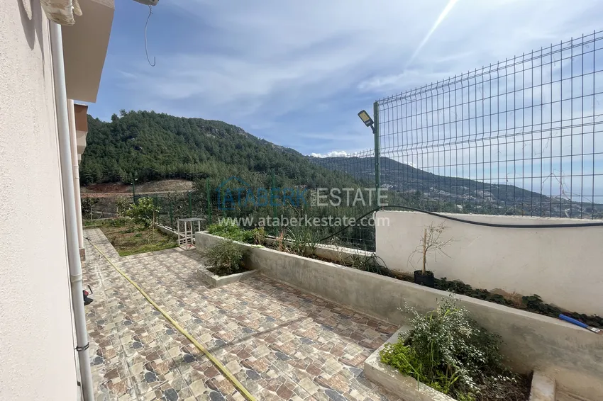 Prywatna willa 10+2 z ogrodem z awokado i panoramicznym widokiem w Tepe, Alanya - odpowiednia na zezwolenie na pobyt i obywatelstwo 14 
