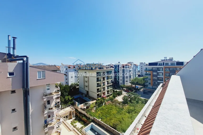 Kupuj PNTHOUSE duplex 2+1 z delikatnym wykończeniem - Alanya, linia brzegowa Kestel 2 14 