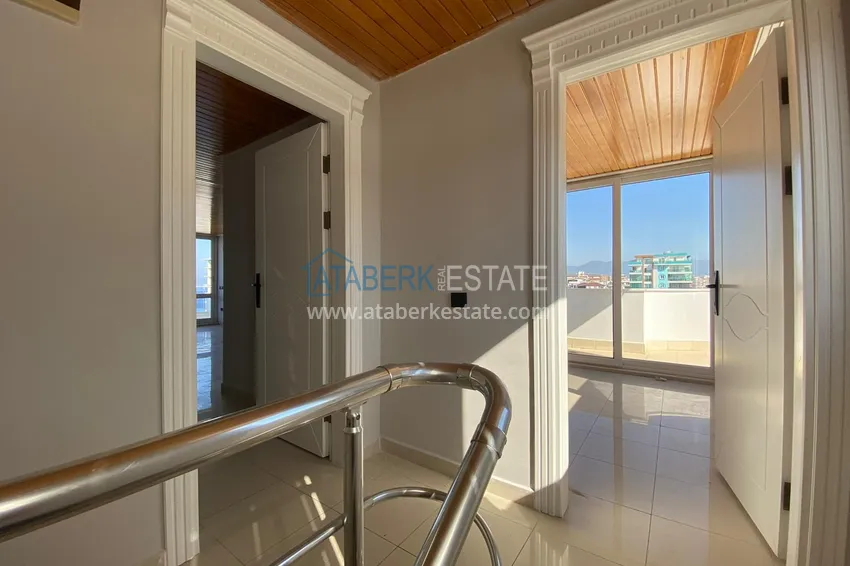 Kupuj  Przestronny dwupoziomowy penthouse 3+1 z panoramicznym widokiem na morze i góry — Mahmutlar, Alanya 16 