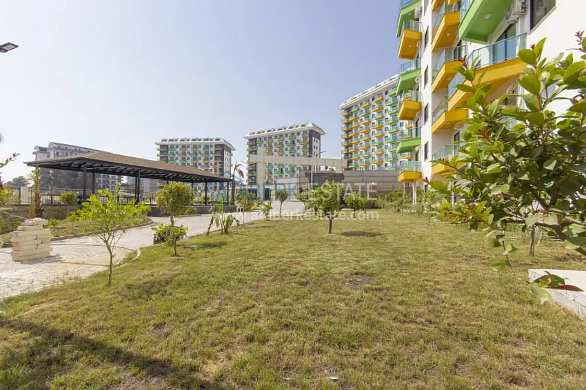 Jednopokojowe mieszkanie w nowym kompleksie - Alanya, dzielnica Avsallar 14 