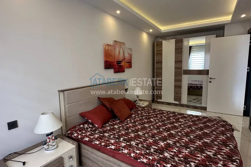 Kupuj  Przytulny apartament z jedną sypialnią z meblami w kompleksie butikowym — centrum Alanyi 15 
