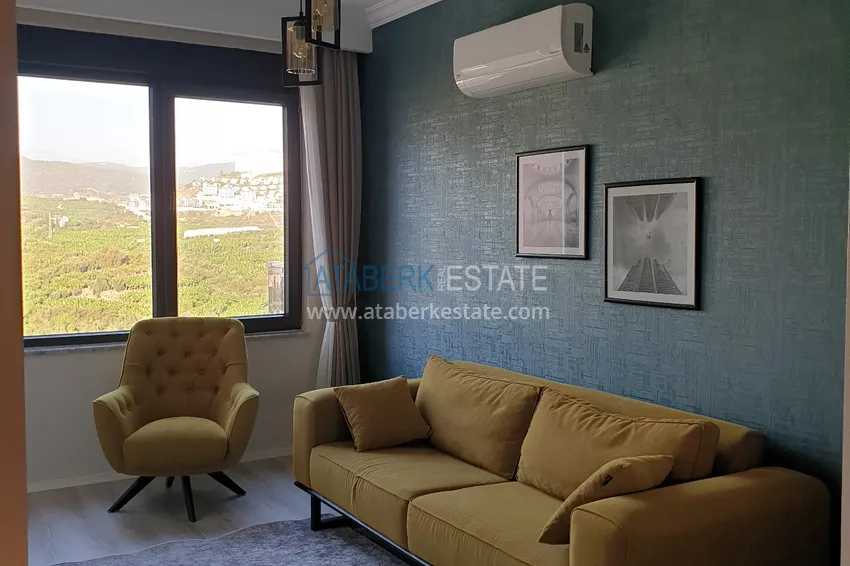 Kupuj  Apartament 4+1 z designerskimi wnętrzami i widokami — Alanya, dzielnica Mahmutlar 17 