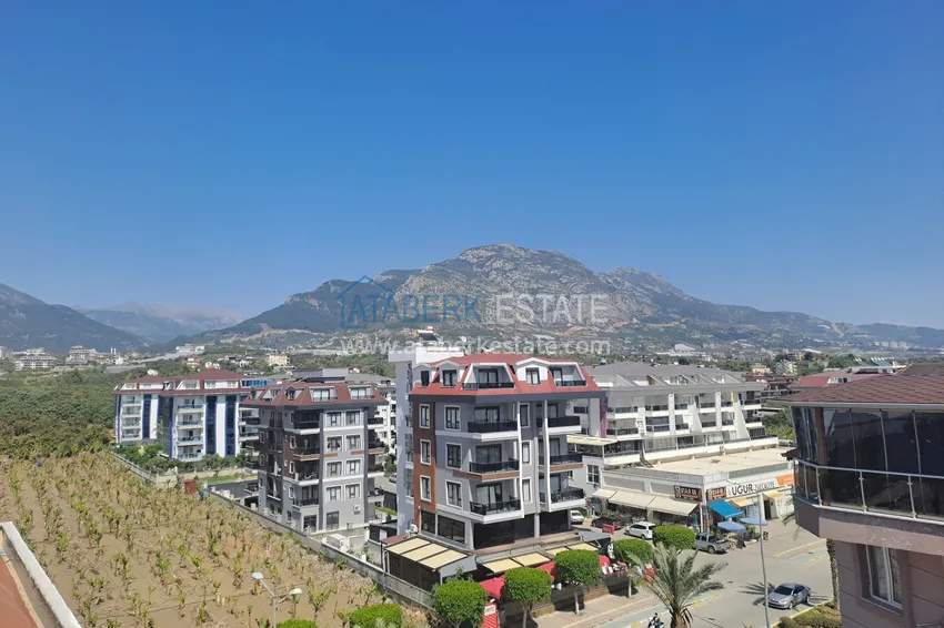 Kupuj PNTHOUSE duplex 2+1 z delikatnym wykończeniem - Alanya, linia brzegowa Kestel 2 15 