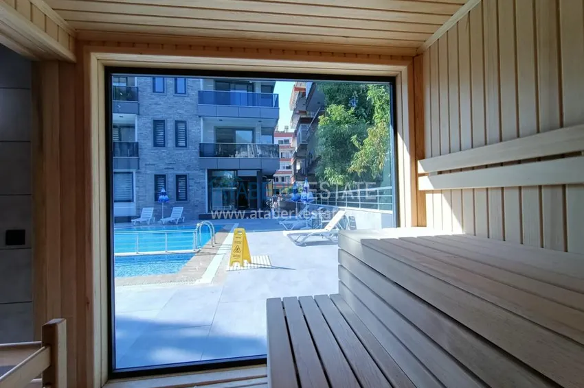 Gorąca oferta! Apartament pod klucz 1+1 blisko morza w centrum Alanyi  19 
