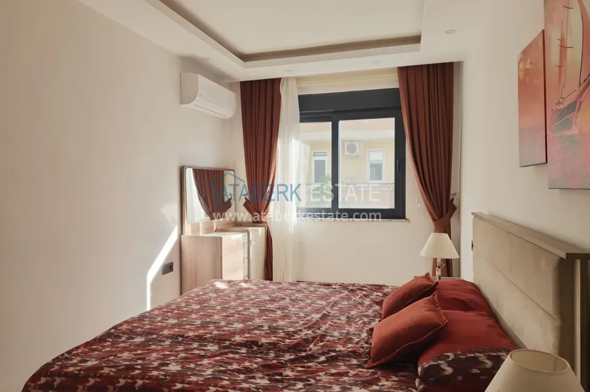 Kupuj  Przytulny apartament z jedną sypialnią z meblami w kompleksie butikowym — centrum Alanyi 16 