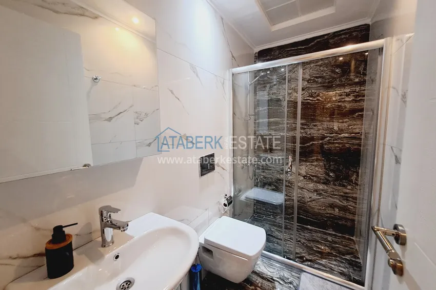 Kupuj  Apartament dwupoziomowy 2+1 z ogrzewanymi podłogami i meblami — od właściciela, Kargicak 17 