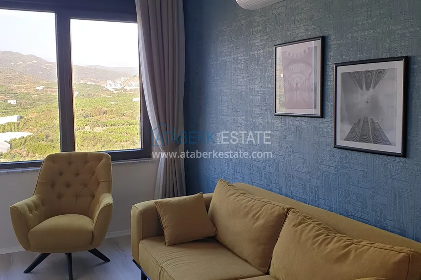 Kupuj  Apartament 4+1 z designerskimi wnętrzami i widokami — Alanya, dzielnica Mahmutlar 18 