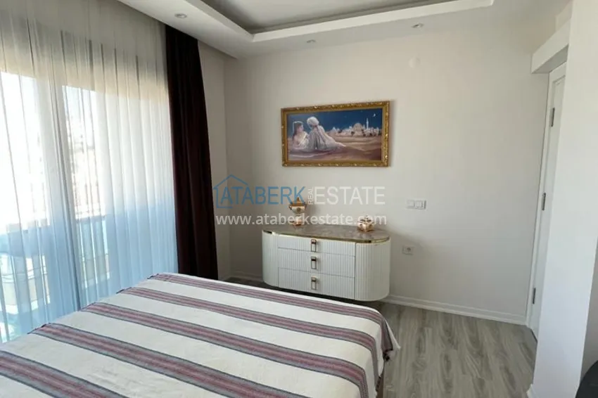 Kupuj  Dwupoziomowy penthouse z meblami i widokiem w Oba, Alanya 17 