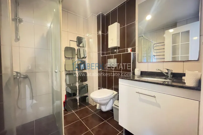 Kupuj  Dwupoziomowy penthouse 3+1 z otwartymi widokami w prestiżowym kompleksie Cikcilli — odpowiedni do uzyskania zezwolenia na pobyt 17 