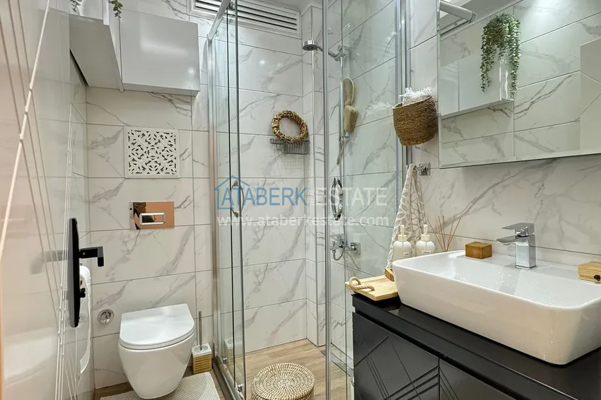 Kupuj  Duplex ogrodowy w dzielnicy Alanya - Oba, z meblami, prywatną częścią i basenem 17 