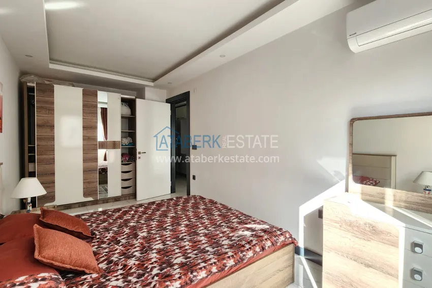 Kupuj  Przytulny apartament z jedną sypialnią z meblami w kompleksie butikowym — centrum Alanyi 17 
