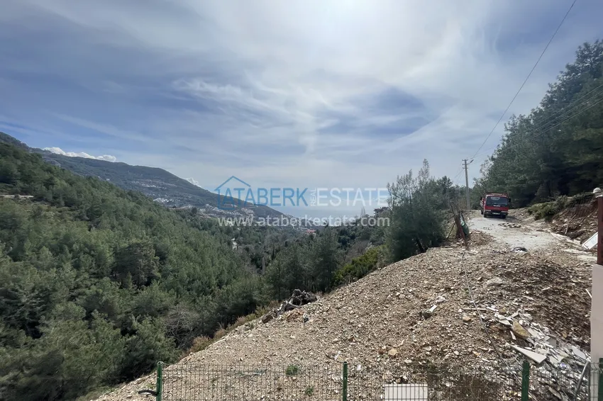 Prywatna willa 10+2 z ogrodem z awokado i panoramicznym widokiem w Tepe, Alanya - odpowiednia na zezwolenie na pobyt i obywatelstwo 17 