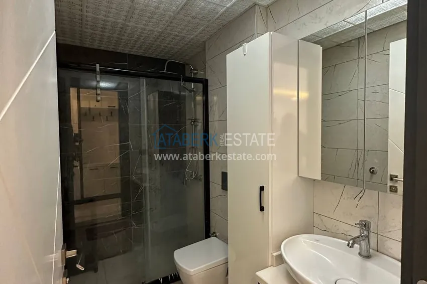 Kupuj  Przytulny apartament z jedną sypialnią z meblami w kompleksie butikowym — centrum Alanyi 18 