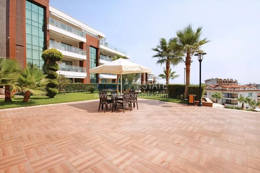 Jednopokojowy apartament z meblami, 80 m², odpowiedni na zezwolenie na pobyt — Alanya, Cikcilli 18 