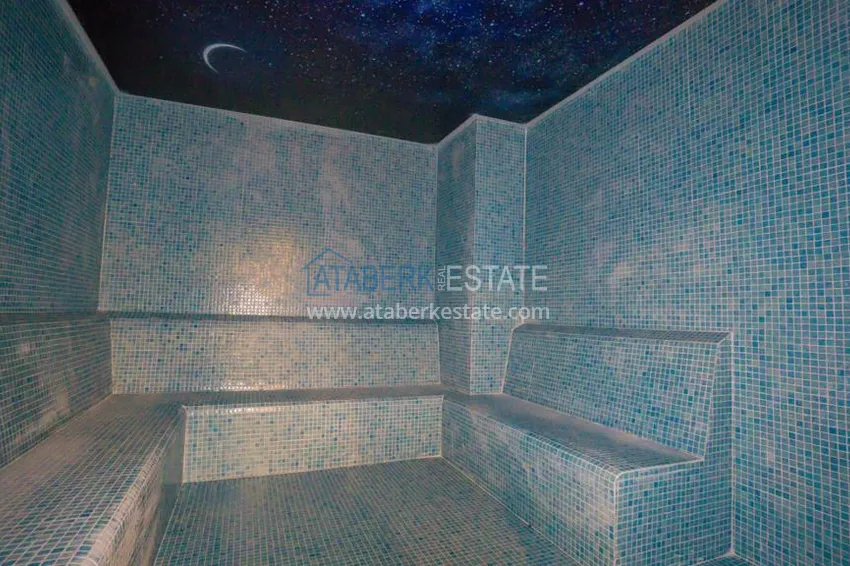 Apartament 4+1 z designerskimi wnętrzami i widokami — Alanya, dzielnica Mahmutlar 17 