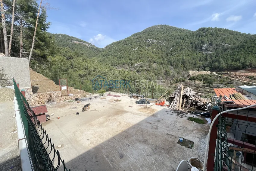 Prywatna willa 10+2 z ogrodem z awokado i panoramicznym widokiem w Tepe, Alanya - odpowiednia na zezwolenie na pobyt i obywatelstwo 18 