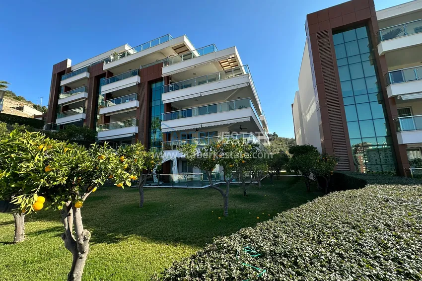 Jednopokojowy apartament z meblami, 80 m², odpowiedni na zezwolenie na pobyt — Alanya, Cikcilli 19 