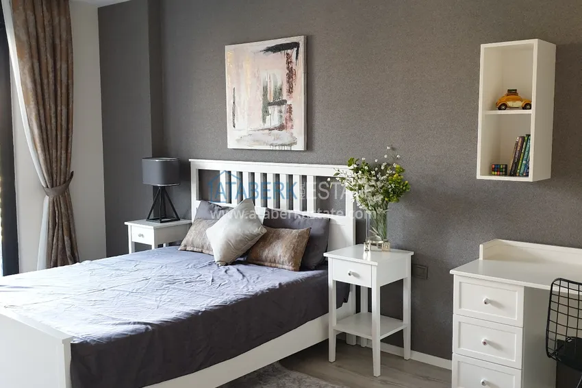Kupuj  Apartament 4+1 z designerskimi wnętrzami i widokami — Alanya, dzielnica Mahmutlar 21 