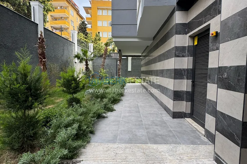 Dwupokojowe mieszkanie z nowymi meblami w centrum Alanyi - nadaje się na zezwolenie na pobyt 19 