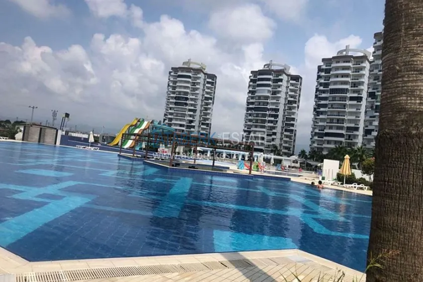 Jednopokojowy apartament z widokiem na morze w Mersin, dzielnica Erdemli, dzielnica Cesmeli  1 