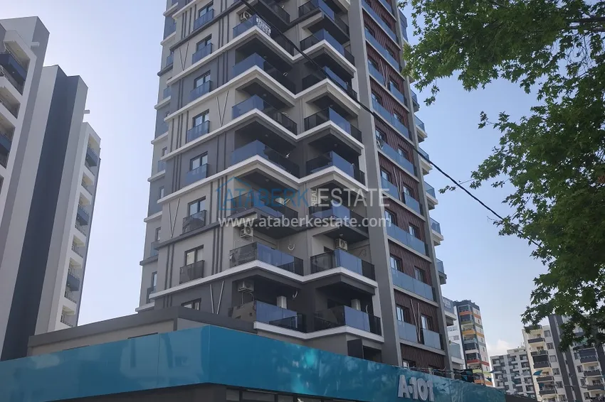 Apartament 1+1 z wysokiej jakości wykończeniem — Mersin, dzielnica Arpachbakhshish 1 