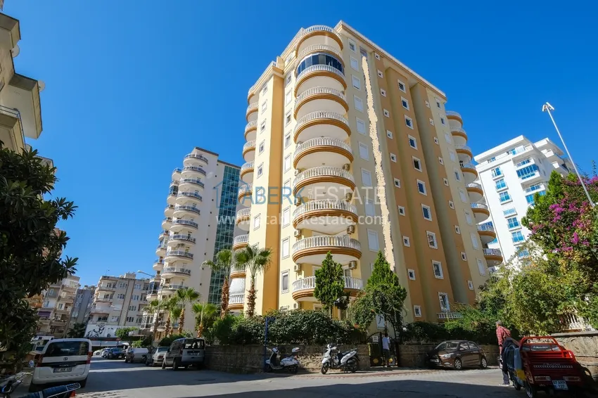 Apartament z dwiema sypialniami z meblami i widokiem na morze — Alanya, Mahmutlar, Wtorek Market District 1 