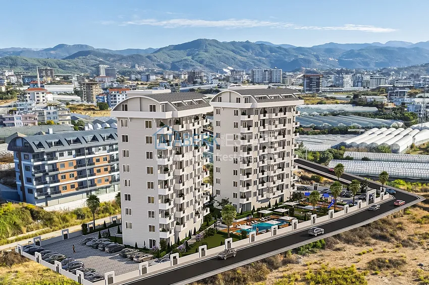 Projekt inwestycyjny z gwarantowanym czynszem w Payallar, Alanya — apartamenty z możliwością uzyskania zezwolenia na pobyt i obywatelstwo 2 