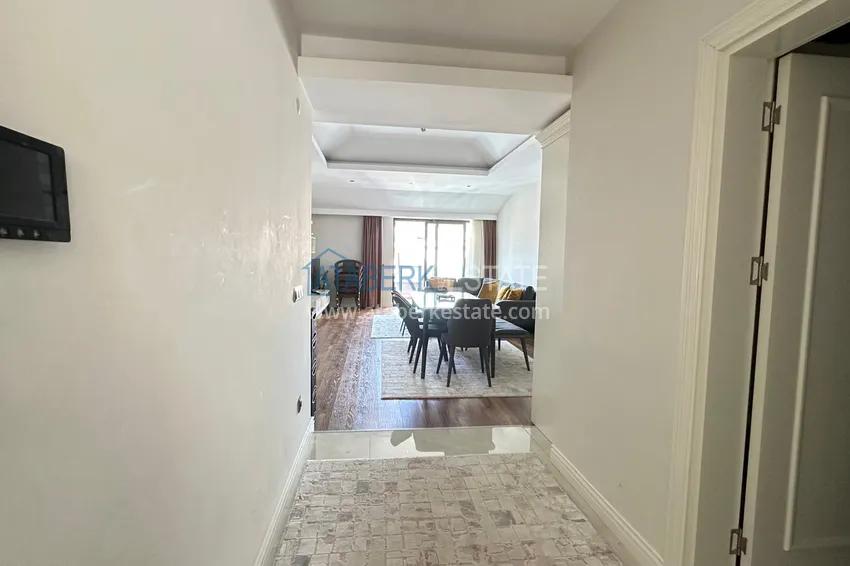 Kupuj  Umeblowany penthouse 2+1 z widokiem na morze - Alanya, Kestel, pierwsza linia brzegowa 1 