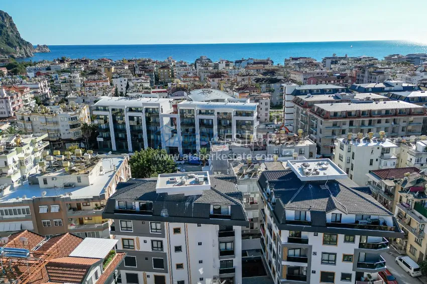 Umeblowane mieszkanie w centrum Alanyi, plaża Kleopatra  1 