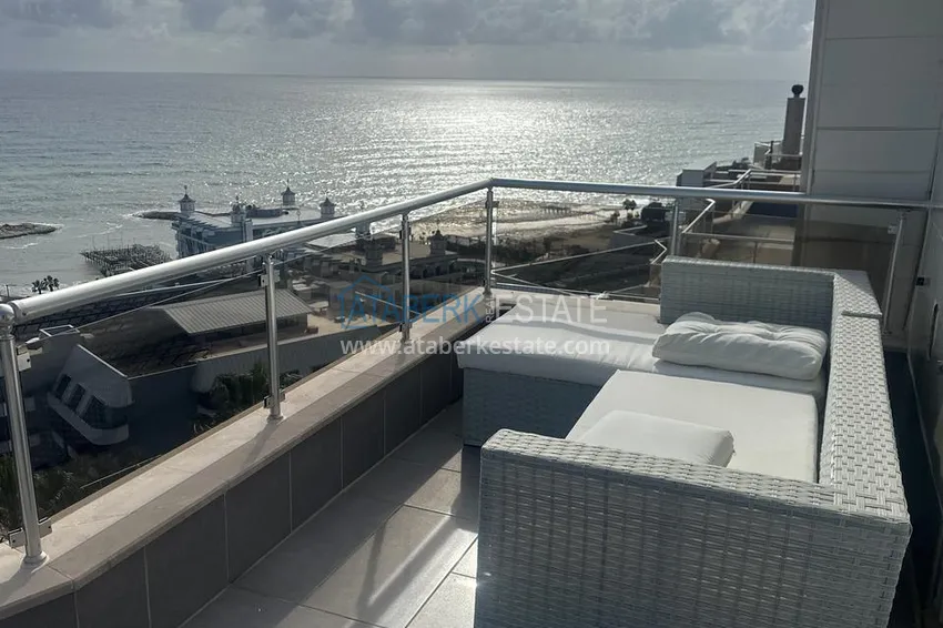 Kupuj  Panoramiczny penthouse duplex 4+1 z ratami - Alanya, dzielnica Konakli. Nadaje się do zezwolenia na pobyt 20 