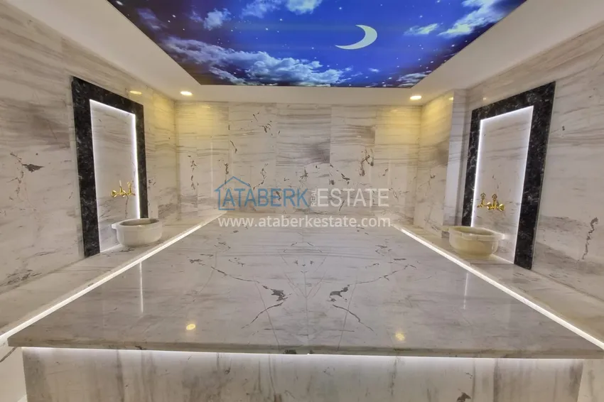 Apartament 2+1 z meblami i widokiem na morze w Alanyi, dzielnica Kargicak - nadaje się do obywatelstwa 20 